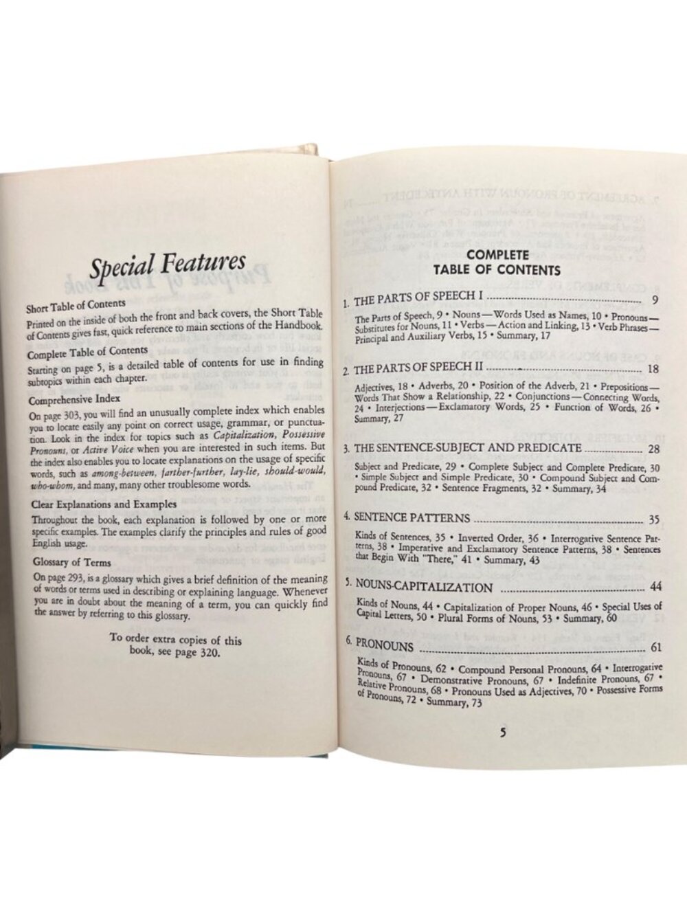 Instant English Handbook 1980 Edition Career Institute Vintage Grammar Reference - Picture 4 of 16